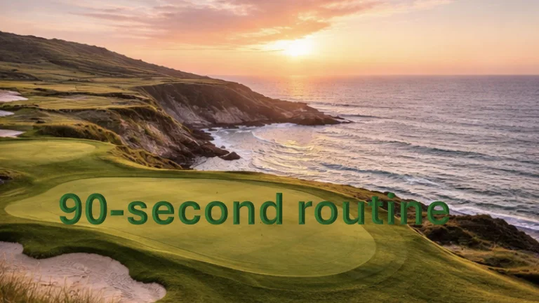 Golf-90-seconden-routine