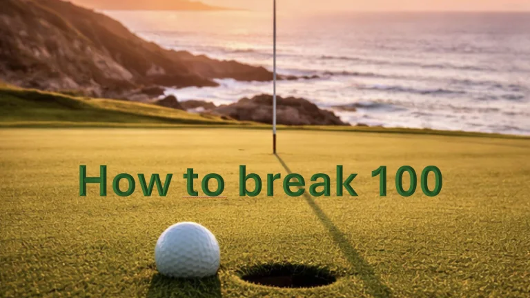 Golf breaking-100
